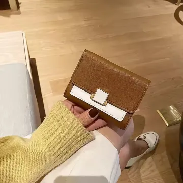Women's Short PU Leather Coin Purse Card Holder